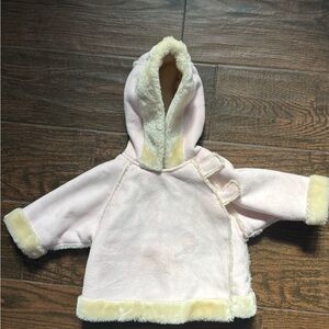 Cozy Pink Pea Coat for Kids